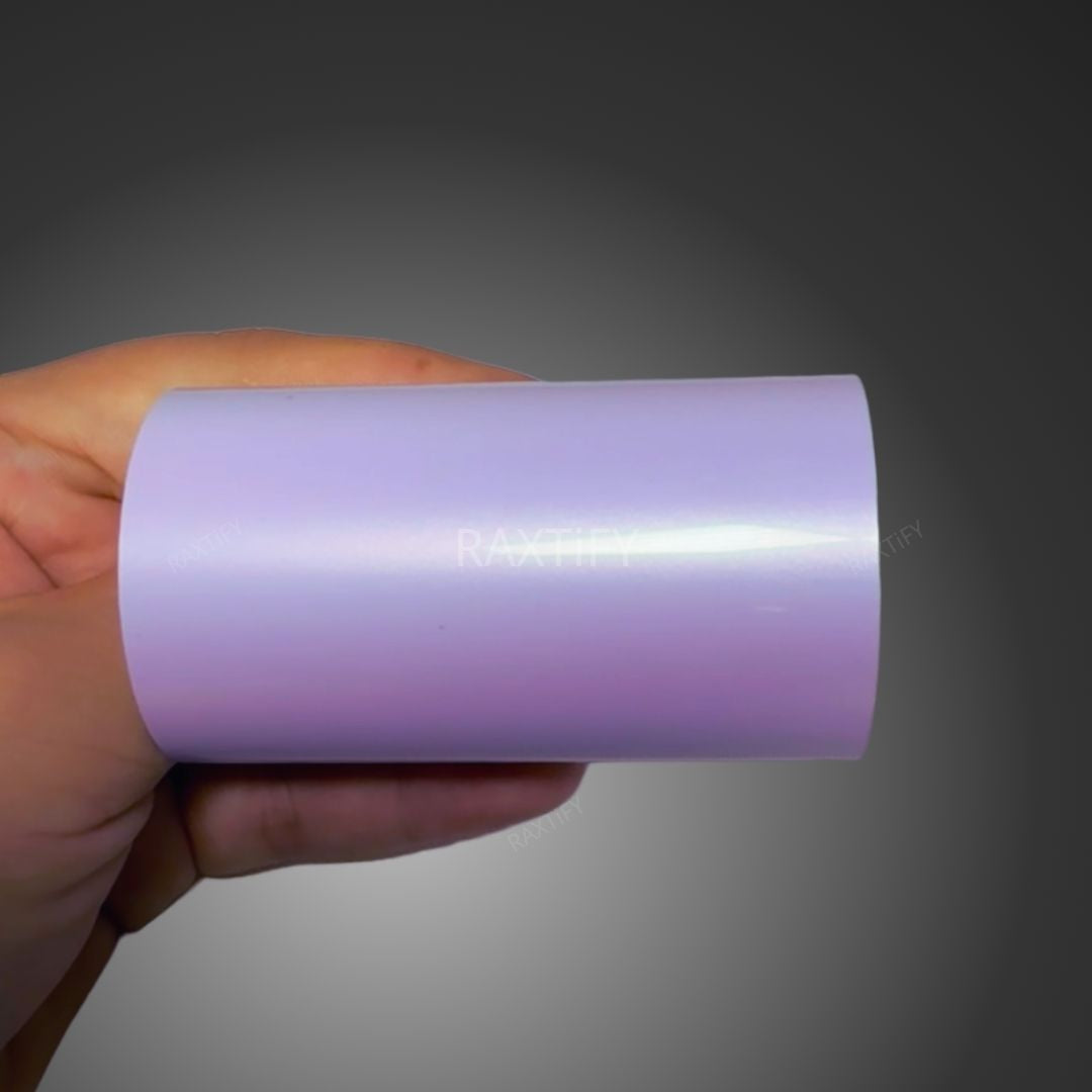 Gloss Light Purple Vinyl Wrap sample