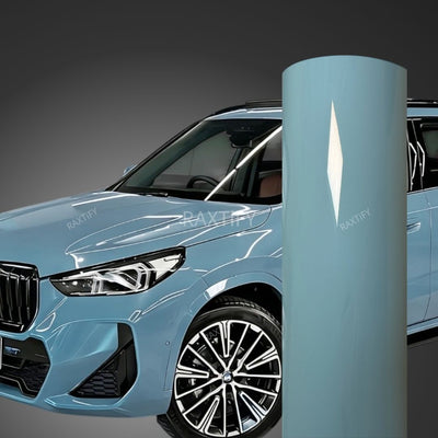 Gloss Meissen Blue Vinyl Wrap