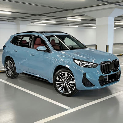 BMW Wrapped in Gloss Meissen Blue Vinyl Wrap
