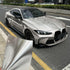 BMW Gloss Metalic Victor Silver Vinyl Wrap