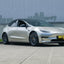 Tesla Gloss Metalic Victor Silver Vinyl Wrap