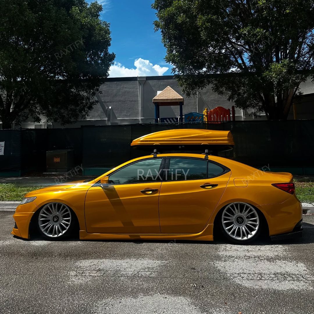  Aucra Gloss Metallic Amber Gold Car Wrap