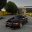 Gloss Metallic Black Red Car Wrap