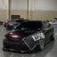 Gloss Metallic Black Red Car Wrap
