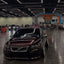 Gloss Metallic Black Red Car Wrap