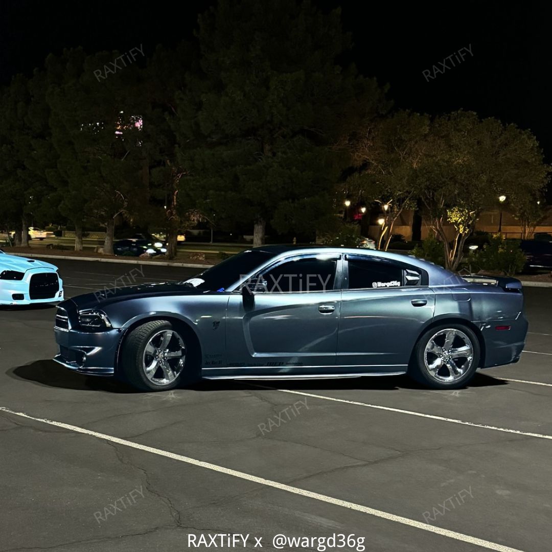 Gloss Metallic Byron Blue Vinyl Car Wrap
