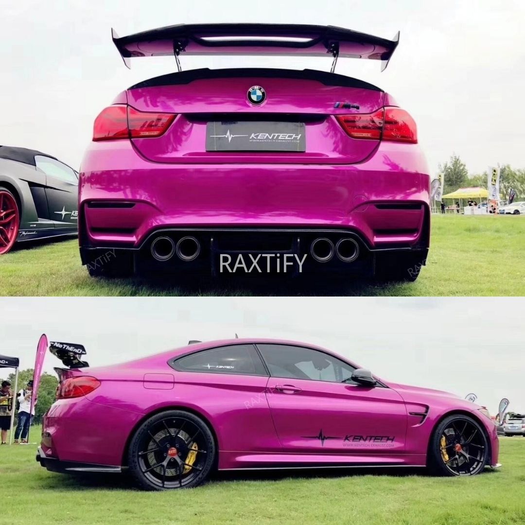 Gloss Metallic Candy Purple Vinyl Wrap