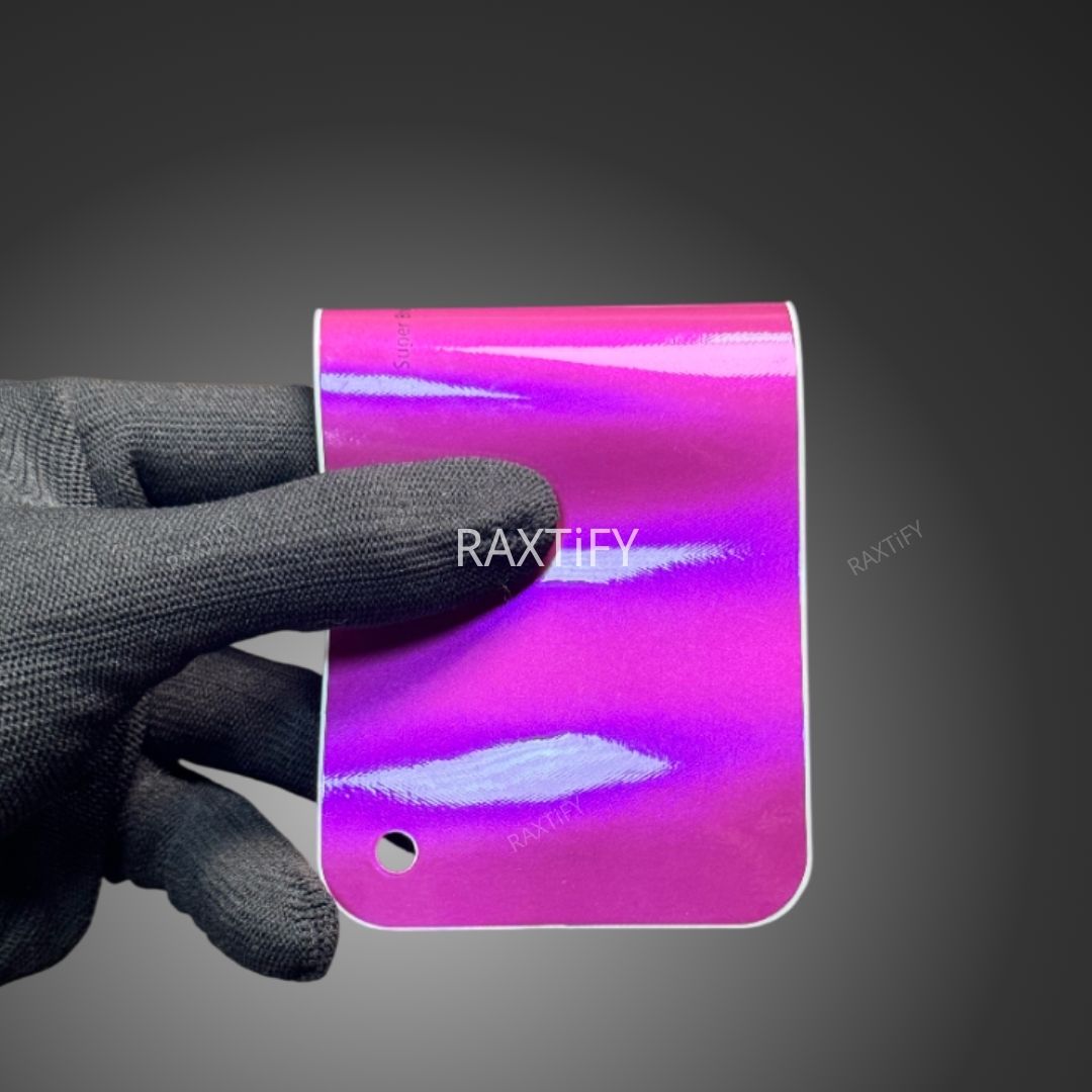 Gloss Metallic Candy Purple Vinyl Wrap