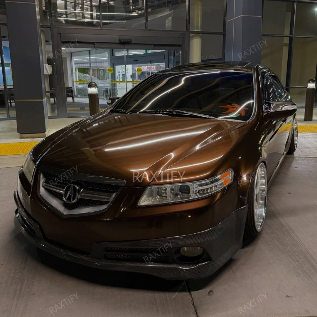 Gloss Metallic Dark Copper Car Wrap old look