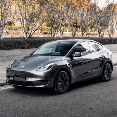 Gloss Metallic Dark Gray Vinyl Wrap