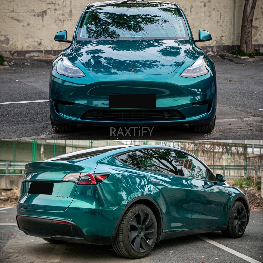 Gloss Metallic Deep Sea Green Vinyl Wrap