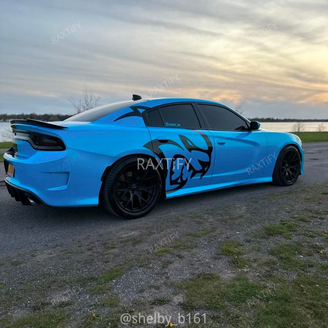 Gloss Metallic Dream Blue Car Wrap