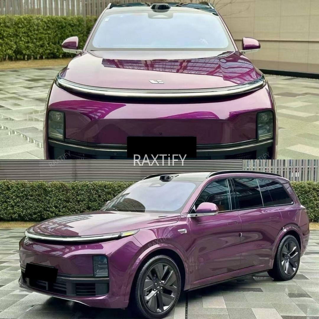 Gloss Metallic Eclipse Purple Vinyl Wrap