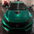 Gloss Metallic Emerald Green Vinyl Wrap