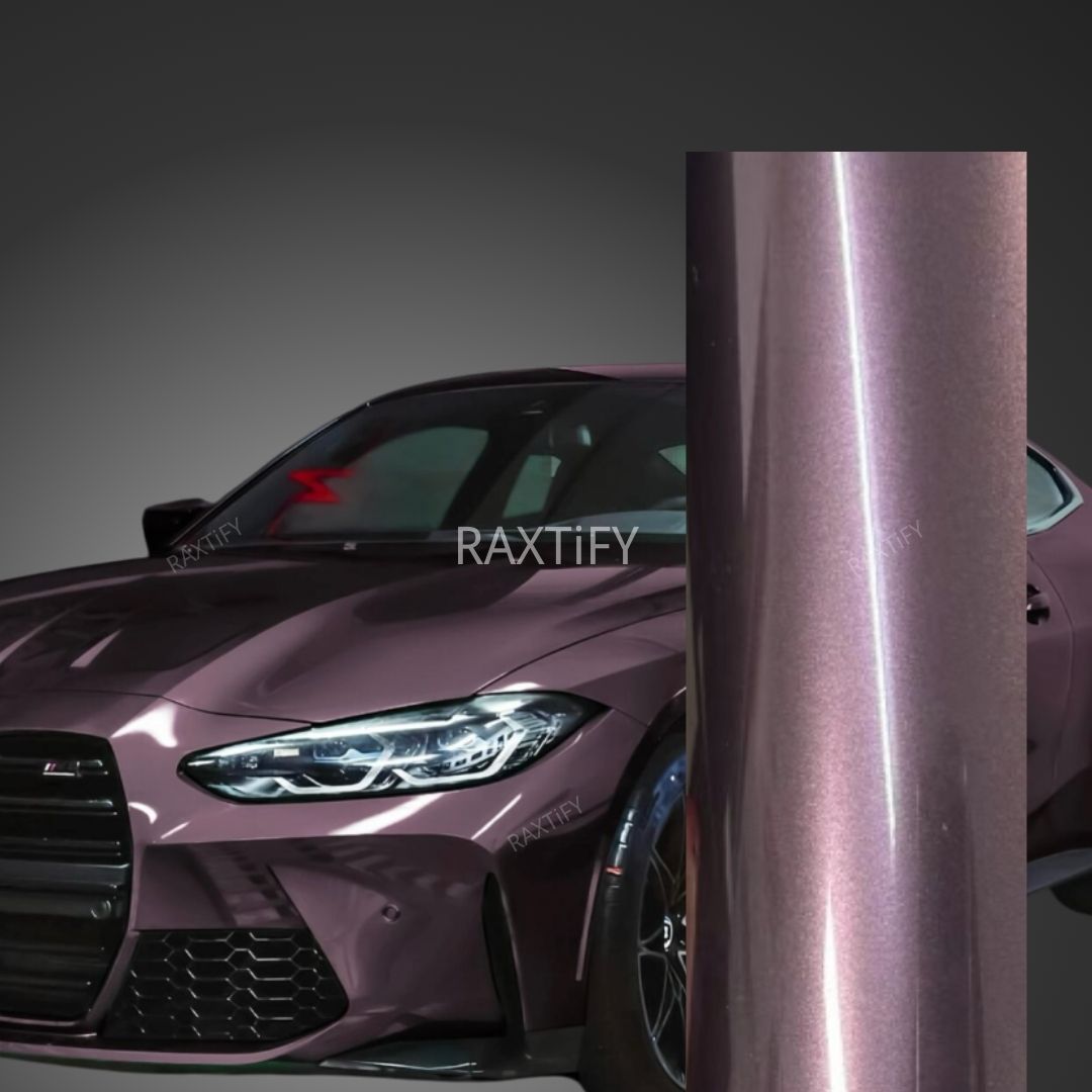 Gloss Metallic Eve Purple Vinyl Wrap