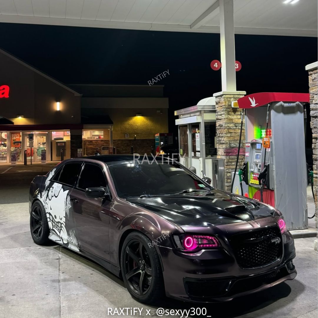 Gloss Metallic Eve Purple Vinyl Wrap