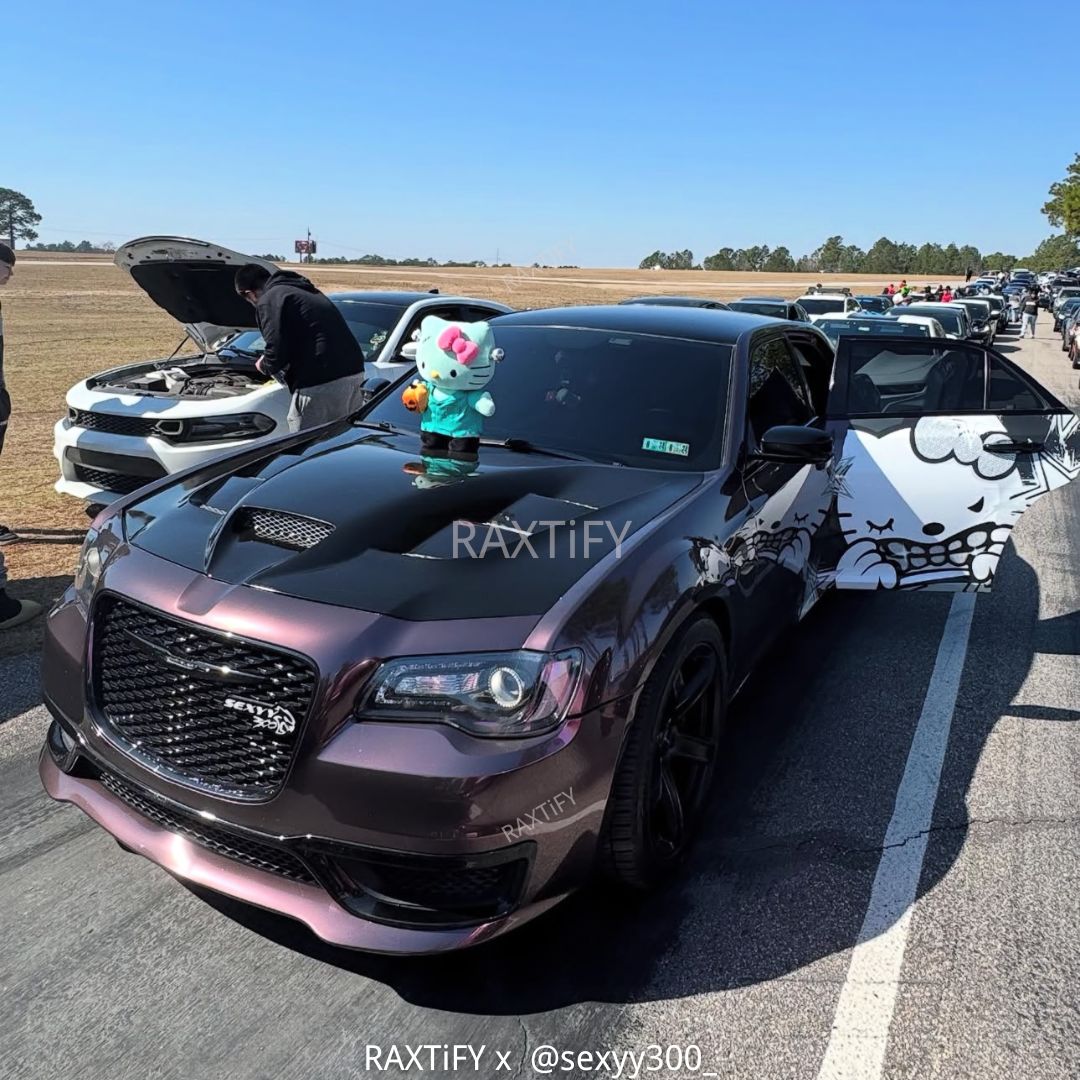 Gloss Metallic Eve Purple Vinyl Wrap by RAXTiFY