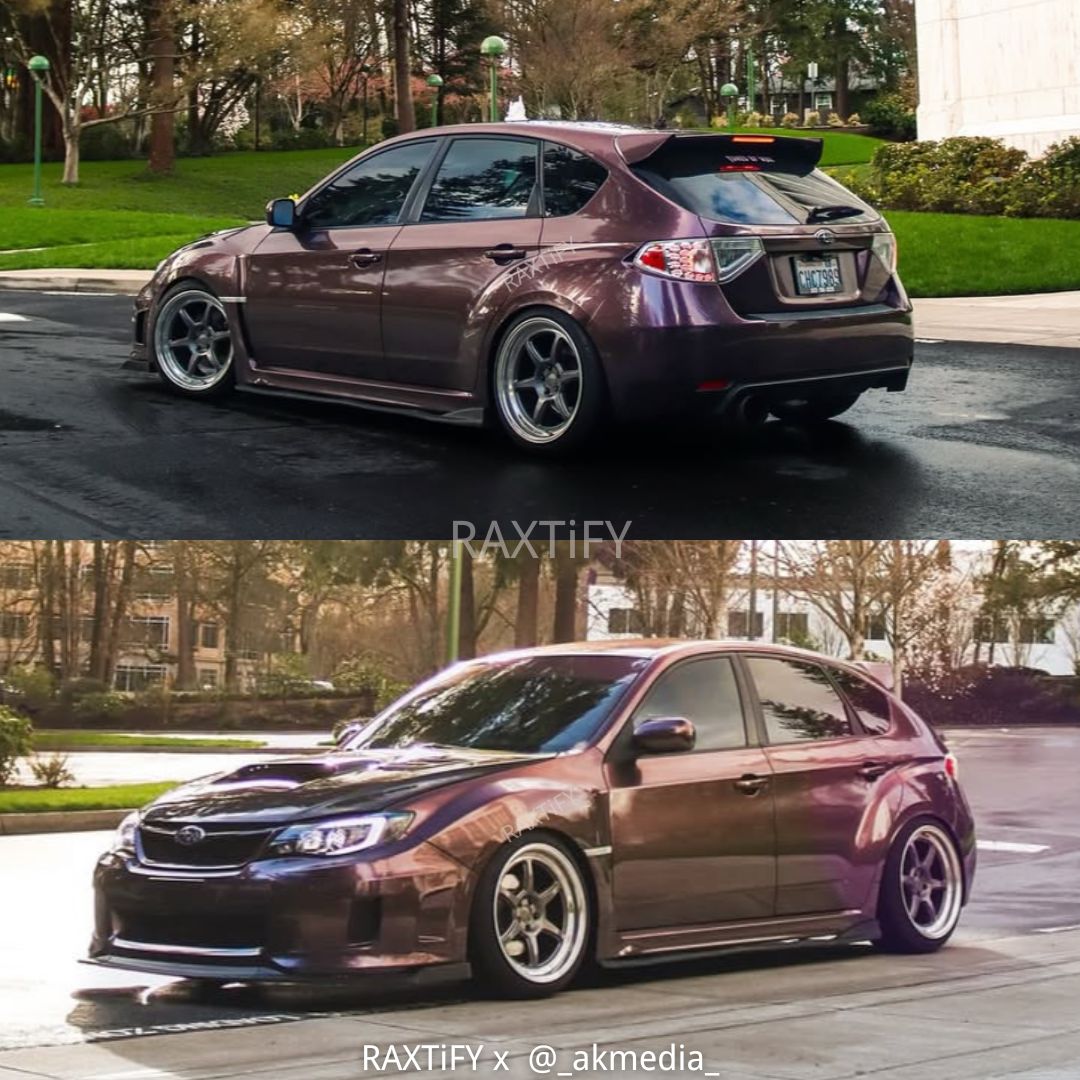 Gloss Metallic Eve Purple Vinyl Wrap by RAXTiFY