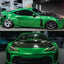 Gloss Metallic Flame Green Car Wrap color