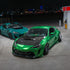 Gloss Metallic Flame Green Car Vinyl Wrap Color