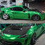 Gloss Metallic Flame Green Car Vinyl Wrap Color
