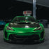 Gloss Metallic Flame Green Car Vinyl Wrap Color