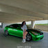 Gloss Metallic Flame Green Car Wrap