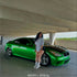 Gloss Metallic Flame Green Car Wrap