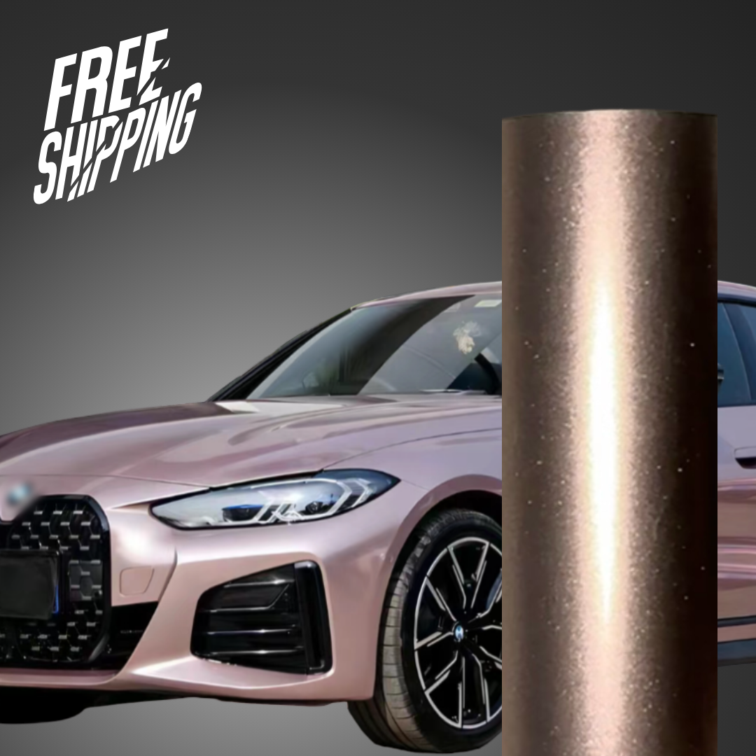 Gloss Metallic Frozen Berry Vinyl Wrap