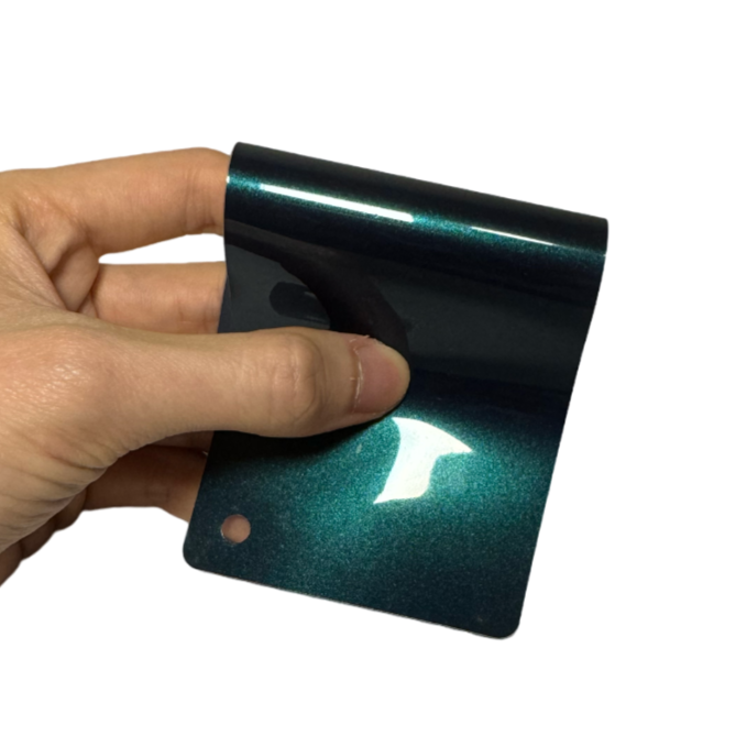 Gloss Metallic Frozen Emerald Green Vinyl Wrap