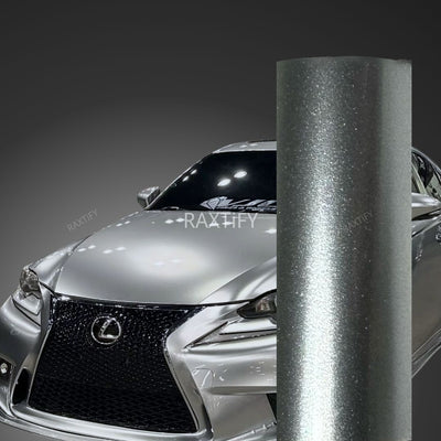 Gloss Metallic GT Silver Car Wrap