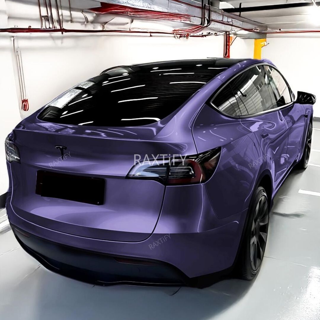 Gloss Metallic Galaxy Purple Vinyl Wrap