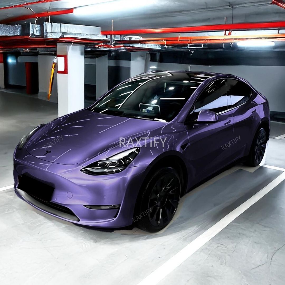 Gloss Metallic Galaxy Purple Vinyl Wrap