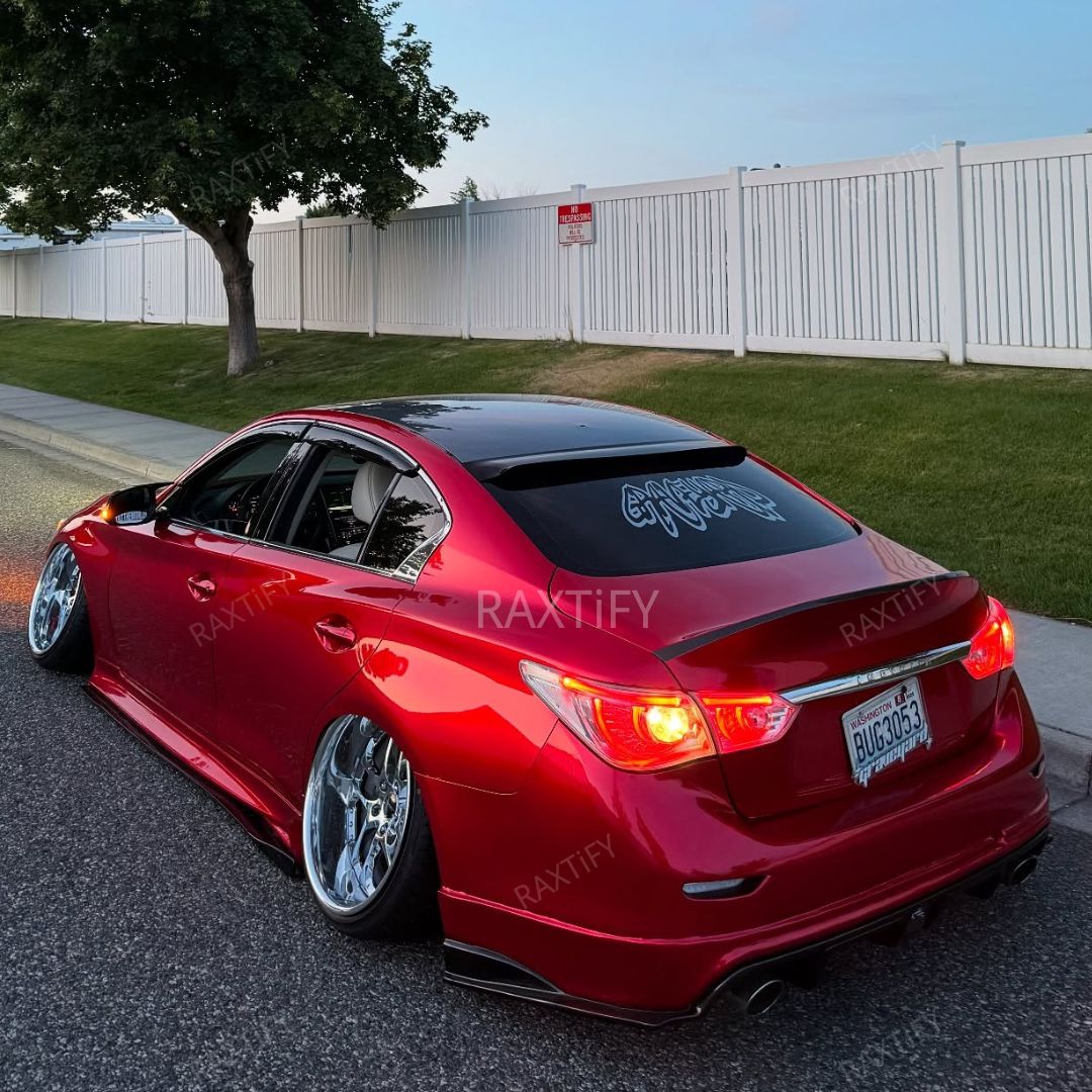 Gloss Metallic Gem Red Vinyl Wrap