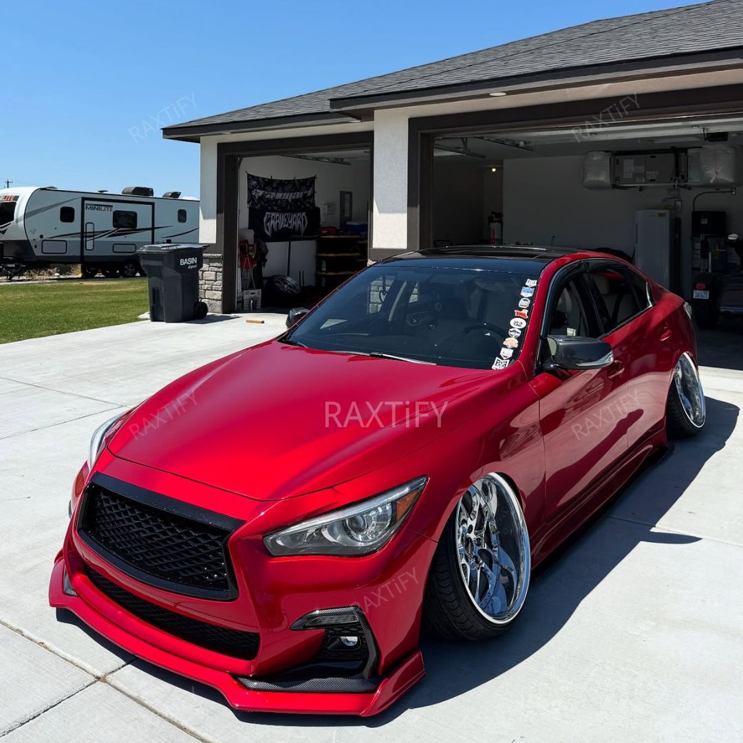 Gloss Metallic Gem Red Vinyl Wrap