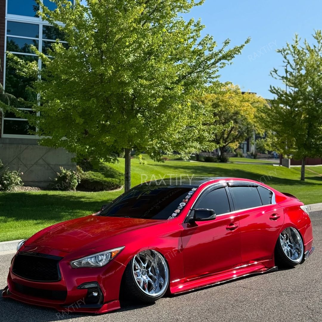 Gloss Metallic Gem Red Vinyl Wrap