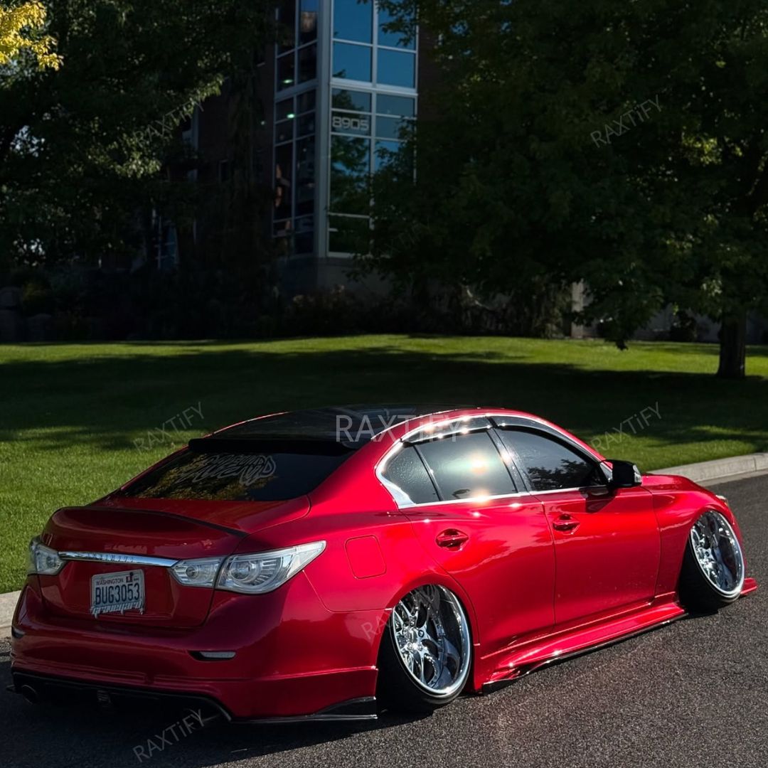 Gloss Metallic Gem Red Vinyl Wrap