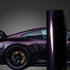 Gloss Metallic Glitter Black Purple Car Wrap