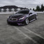 Gloss Metallic Glitter Black Purple Car Wrap camaro infinit look