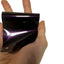 Gloss Metallic Glitter Black Purple Car Wrap swatch card