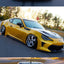 Gloss Metallic Golden Yellow Vinyl Car Wrap Color 