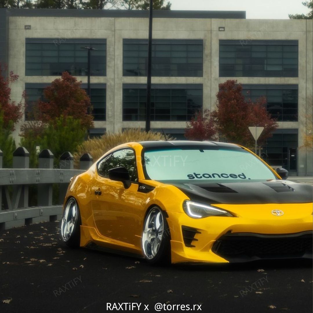 Gloss Metallic Golden Yellow Vinyl Wrap Color