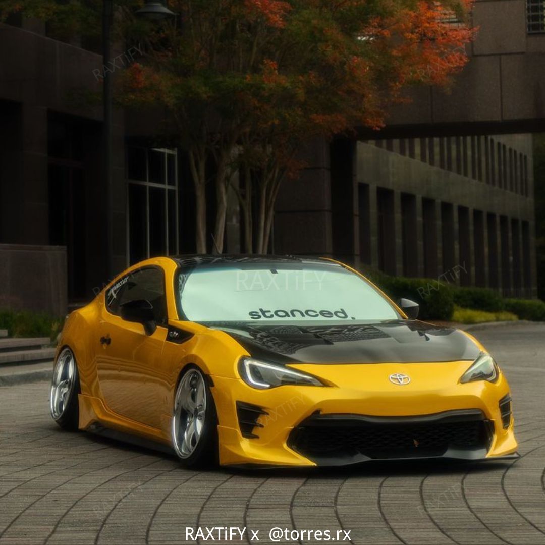 Gloss Metallic Golden Yellow Vinyl Wrap Car Film