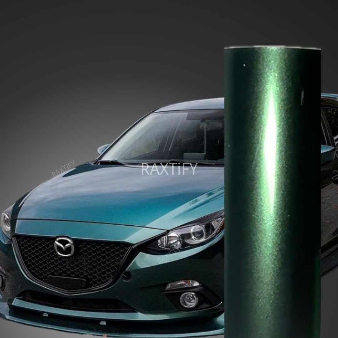 Gloss Metallic Gotland Green Vinyl Wrap