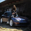 Gloss Metallic Gray Violet Car Wrap suzuki