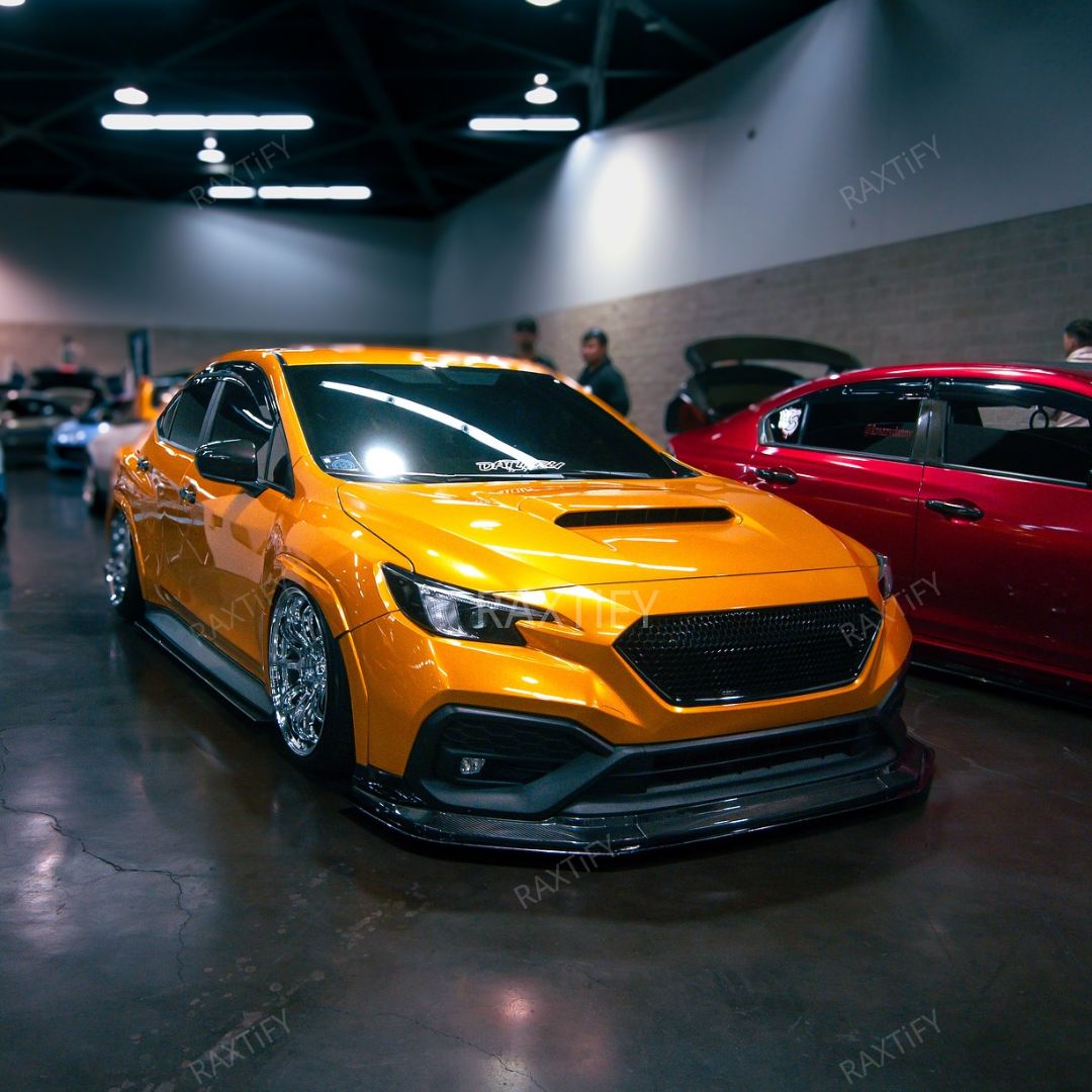 Gloss Metallic Hermes Orange Vinyl Wrap