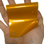 Gloss Metallic Hermes Orange Vinyl Wrap