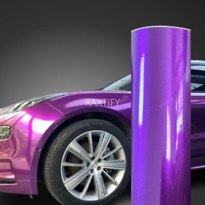 Gloss Metallic Imperial Purple Vinyl Wrap