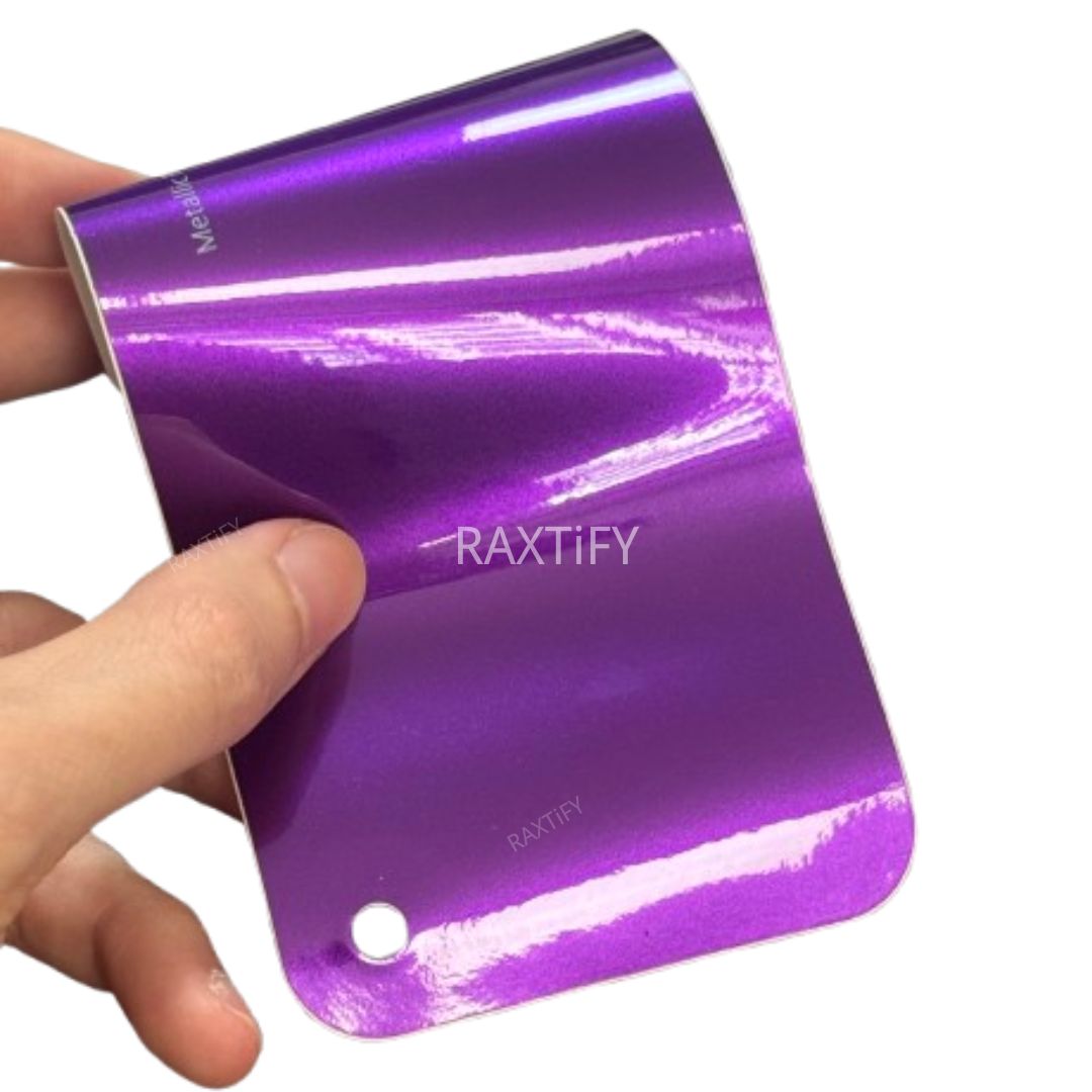 Gloss Metallic Imperial Purple Vinyl Wrap