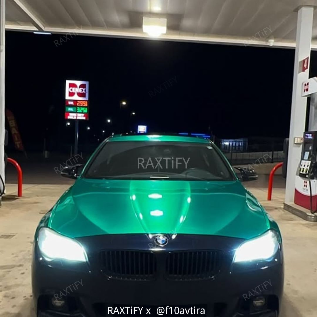 Gloss Metallic Isle of Man Green Car Vinyl Wrap